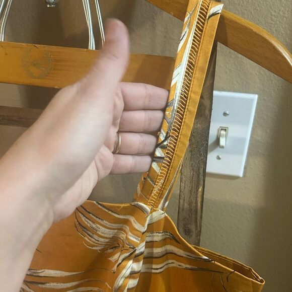 Palm-Print Midi Dress White House Black Market - Picture 9 of 15